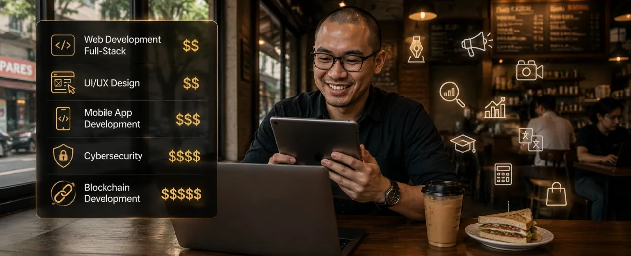 15 highest paying freelance skills Philippines 2026 — pinaka-mataas na bayad na freelance skills para sa Pinoy freelancers