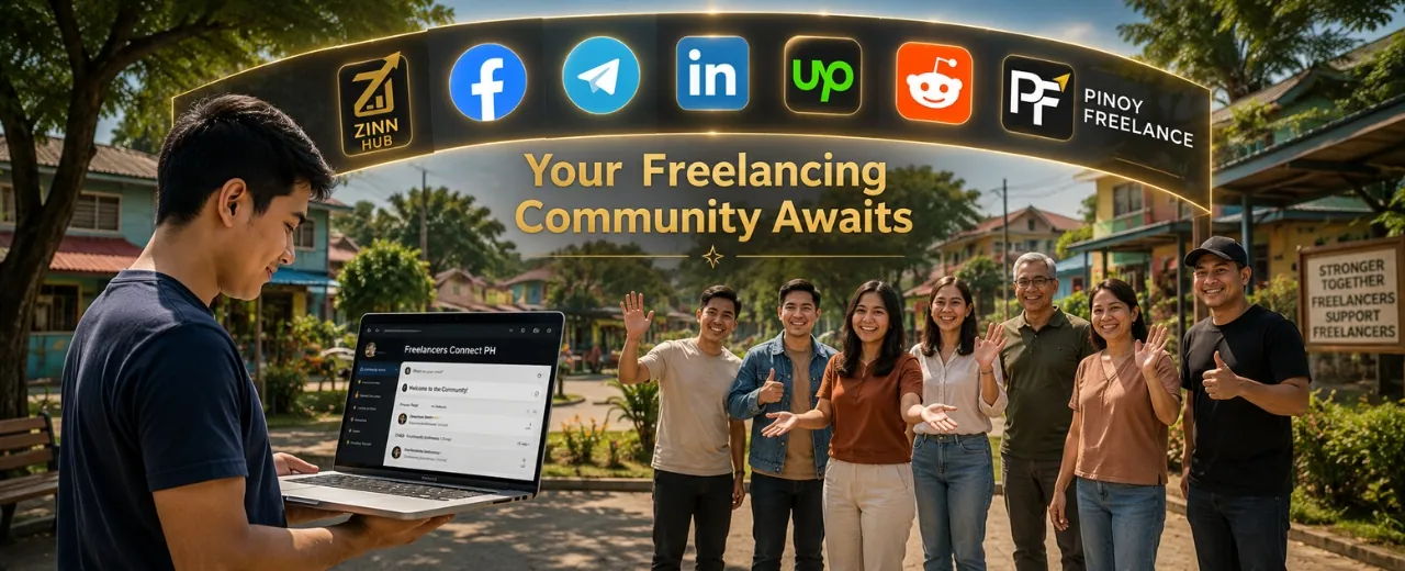 Top 12 communities every Pinoy freelancer should join — best freelance communities Philippines 2026