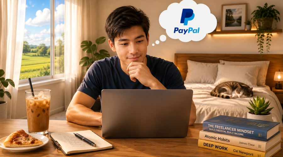 Filipino Zinner setting up direct PayPal or Stripe payment on Zinn Hub dashboard for faster payouts
