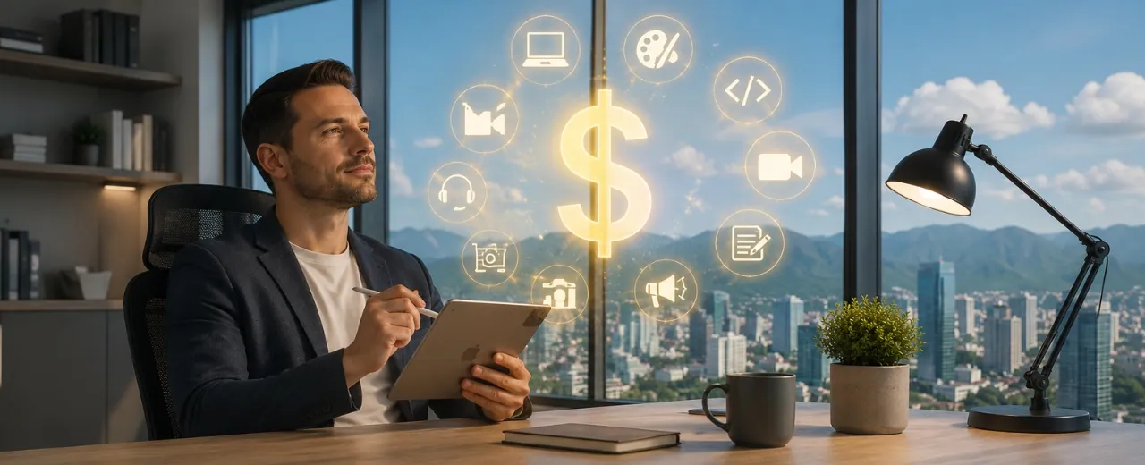 Business owner reviewing Filipino freelance rates on a laptop: what to expect to pay for Filipino freelancers in 2026